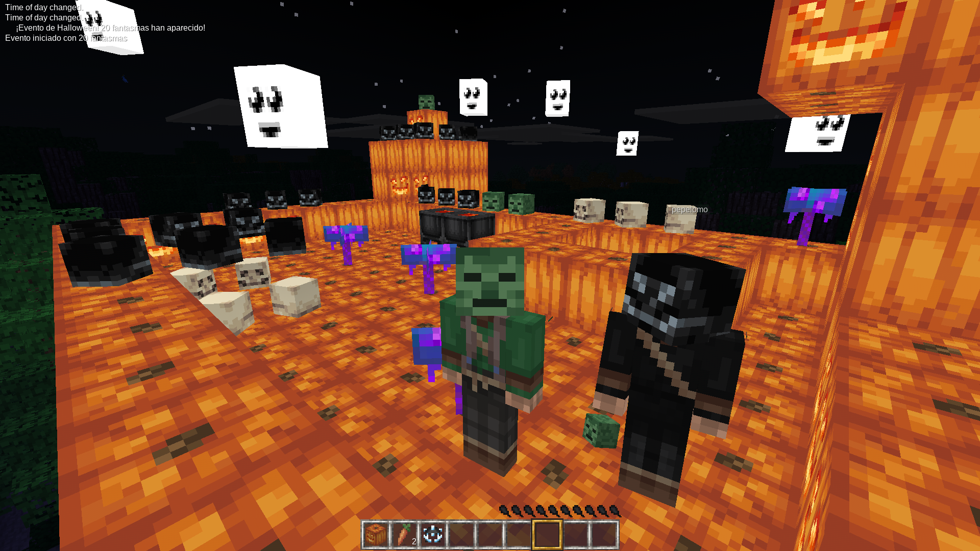 Evento de Halloween 2025 - Fantasmas Amigables